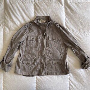 Ashley by 26 International Gray Utility Jacket (sz XL)